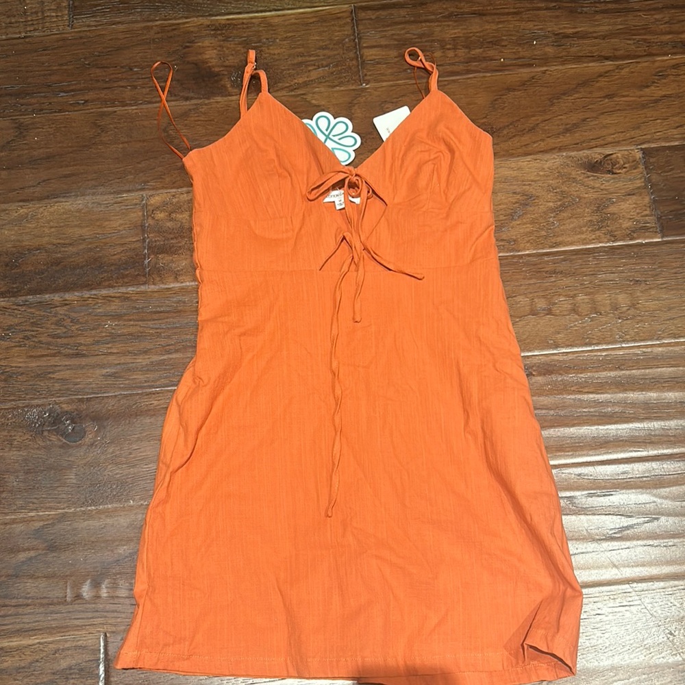 Cotton Candy LA NWT orange mini dress size medium